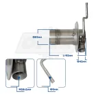 сб. 2578 Камера сгорания воздушного отопителя Планар 2Д ТЕПЛОСТАР