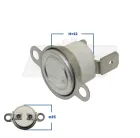 55Н Датчик ф15; h=12; 2 плоские клеммы, перегрева; Сб.815 ТЕПЛОСТАР