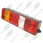 561-02 Фонарь задний КАМАЗ,МАЗ,УРАЛ левый 24в; (байонет сбоку, боковой габарит) б/л ТЕХАВТОСВЕТ