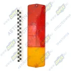 Р355-001 Рассеиватель фонаря заднего левый КАМАЗ,МАЗ,ЗИЛ; (2 болта) ТЕХАВТОСВЕТ