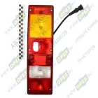 7442-262 Фонарь задний правый КАМАЗ,МАЗ,УРАЛ 24в со жгутом ТЕХАВТОСВЕТ