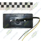 51-00 Фонарь габаритный оранжевый 12/24V с проводом; 51.3731 ТЕХАВТОСВЕТ