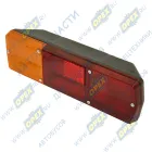 130-221 Фонарь задний КАМАЗ,ГАЗ,ЗИЛ левый 24в. с подсветкой 320х90; (6 болтов) ТЕХАВТОСВЕТ