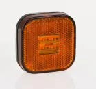 110-00 Фонарь габаритный светодиодный оранжевый (аналог DAF) ТЕХАВТОСВЕТ