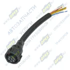 ТАС-680080 Разъём электрический 7-pin (соответствие AMP 1.5, ответная часть 7810620) MB; для фонарей прямой (7конт. ) 20см ответная часть ТЕХАВТОСВЕТ