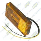 51-00 Фонарь габаритный оранжевый 12/24V с проводом; 51.3731 ТЕХАВТОСВЕТ