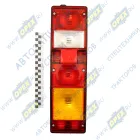 7442-290 Фонарь задний КАМАЗ,МАЗ,УРАЛ правый 24в (байонет сбоку); б/л (боковой габарит) ТЕХАВТОСВЕТ