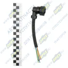 ТАС-680081 Разъём электрический 7-pin (соответствие AMP 1.5, ответная часть 7810620) MB; для фонарей (7конт. угловой 90 градусов) 20см ответная часть ТЕХАВТОСВЕТ