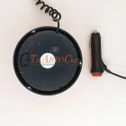 ТАС-М16-48 LED Маяк импульсный оранжевый 12/24в (на магните) светодиодный (низкий); 10-30V  48LED, 2 режима (в прикуриватель), диаметр 115мм, высота 95мм ТЕХАВТОСВЕТ