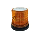 ТАС-М17-48 LED Маяк импульсный оранжевый 12/24в (на магните) светодиодный; 10-30V  48LED, 2 режима (в прикуриватель), диаметр 115мм, высота 120мм ТЕХАВТОСВЕТ