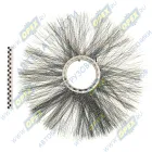 ДЩ120х550-М Диск щеточный ф120х550 металлический ворс Технодор