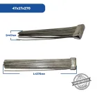 47х17х270 Тупса металлическая (стальная) 47х17х270 Технодор