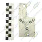 4919107 Приспособление (фазомер,транспортир) для установки фаз ГРМ газораспределения Газель Бизнес,Некст (дв.Cummins 2.8) (пластина синхронизации) Технокомплект