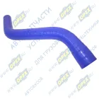 C40R13-1303010 Шланг (патрубок) кривой (2 изг.) ф38х48/ф50х60 L=570 радиатора верхний ПАЗ-320405-04,Вектор Некст; силикон ТехноПартнер