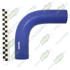 90-45-150-150 Шланг (патрубок) кривой ф45х55 L=300 (L=150х150) угол 90 градусов силикон ТехноПартнер