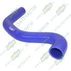 C40R13-1303025 Шланг (патрубок) кривой (3 изг.) ф38х48/ф50х60 L=570 радиатора нижний ПАЗ-320405-04,Вектор Некст; (силикон) ТехноПартнер