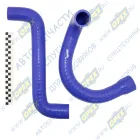 33106-1303000 Комплект патрубков радиатора ГАЗ-33106,Валдай (дв.Cummins ISF3.8 Евро-4) (2шт.) СИЛИКОН синий ТехноПартнер