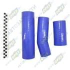 5320-1303010/026/027 Комплект патрубков радиатора Камаз 5320 (3шт.); синий силикон ТехноПартнер