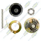 740.62-1317500-01 Муфта ф185 под поликлин.ремень h=20; 6отв.крепл.ф10; фишка 2 плоск.клеммы, эл.магнитная вентилятора Технотрон