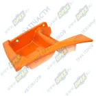 65115-8405111-60 Щиток КАМАЗ-65115 подножки левый рестайлинг; оранжевый Технотрон