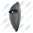 В57.8201020-10 Зеркало боковое КАМАЗ,МАЗ широкоугольное сферическое (219х169) без обогрева (дополнит.); с хомутом крепления Тимер