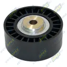 9527-1307225-03 Ролик направляющий фвнутр=10; фнаруж=79; h=32; Евро-3,4 (ПВХ+сталь), внутр.ф10, наруж.ф80, h=32 без буртика Тимер