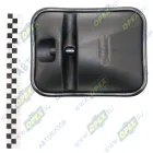 В57.8201020-10 Зеркало боковое КАМАЗ,МАЗ широкоугольное сферическое (219х169) без обогрева (дополнит.); с хомутом крепления Тимер