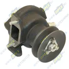 238АК-1307010 Насос водяной (чугун) фшкива=120; 1ручей; 4отв.ф10/2шпильки М10х1 с перепуск.клапаном в сборе ТМЗ