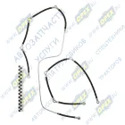 740.1104346/370 Трубка топливная дренажная форсунок Камаз (комплект); (стандарт) (комплект) ТМК