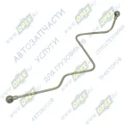 740.90-1111568 Трубка (сталь) ф6 L=610 под 2 штуцера ф10 кривая, подвода масла к тнвд ТМК