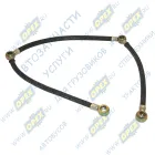 238БМ-1104373 Трубка МБС ф9 L=800 под 2 штуцера ф10+2кругл.шт10 отводящая от головок ТМК