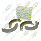 TR500.240C/241C Колодка тормозная ГАЗ,УАЗ задняя (барабан) (комплект) на ось; (2 кор.+2 длин.) ТРАНСМАСТЕР