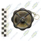 469-1103010-01 Пробка (крышка) топливного бака УАЗ; ф90 h=32 винтовая ПВХ со страховочной цепочкой 469 УАЗ