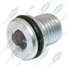 А274.1009155 Пробка С/И (сталь) М14х1,5 h=20 шестигр-к 8 ( кольцо РТИ на головке) сливная масляного картера (поддона) Газель Некст (дв.УМЗ А274 УМЗ