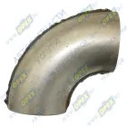 5323РХ-1203107 Патрубок (сталь) кривой (1 изг.) ф110х114 L=330 приемной трубы УРАЛ Урал