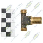 339547 Фитинг Тройник Рнаруж=М14х1,5/М14х1,5/М16х1,5 L=43х45 голый Урал
