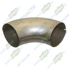 5323РХ-1203107 Патрубок (сталь) кривой (1 изг.) ф110х114 L=330 приемной трубы УРАЛ Урал