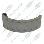 55571-3501090-11 Колодка тормозная (445х120) передняя (однореберная) без АБС УРАЛ (под 2-х полосный цил.) Урал