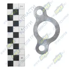 4320-1803025 Прокладка (сталь) С/Ф; ф31х46; 2отв.ф10, с ушами, вилки выключения передач РК Урал