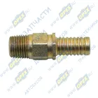 375-4225082-03 Наконечник (ниппель) Ш=М10х1 К=11/ ф8 под обжим L=34 шланга подкачки шин короткий Урал