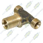 339547 Фитинг Тройник Рнаруж=М14х1,5/М14х1,5/М16х1,5 L=43х45 голый Урал