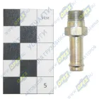 375-3706013 Фитинг (штуцер) прямой; под шланг ф10/ Рнаруж=М10х1; К=12 L=35 крана Урал