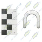 14-0283 Чека L=34 S=32 крепления оси тормозной колодки, подкова Урал