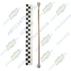 5557-3506318 Трубка (медь) ф5; L=275 Г=М10+К12/Г=М10+К12 к манометру УРТ