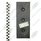 4310-2912112 Лист №12 рессоры КамАЗ задней (L=240х90х12, 3 бобышки) ЧМЗ