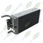 5320-8101060-04 Радиатор отопителя автобус НЕФАЗ 4-рядный; 4-рядн.медный без краника 385х180х90; 2 вых.ф18, 1 прямой/1 загнутый ШААЗ