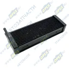 377-8101060-02 Радиатор отопителя УРАЛ 375/377/4320/43202 3-х рядн. без краника 395х132х75; 2хd=16 ШААЗ