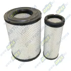 EKO-01.487 Фильтр воздушный КОМПЛЕКТ AF25354+AF25429,P533930+P533890,8980714230+8980714240,A6036+A6037,92956398+92956400; 1876101151/1876101161 ЭКОФИЛ