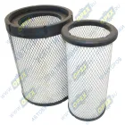EKO-01.504 Фильтр воздушный КОМПЛЕКТ AF26597+AF26598, AA90141,K3043, Yutong 6122 (дв.Cummins ISLe) (2017г.) 426x300; AF26597+AF26598 AA90141 ЭКОФИЛ