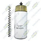 ЕКО-03.376 Фильтр топливный сепаратор A=108  F=3 3/4-10 UNS-1B, G 1-14 UNS, H=216 MB Actros I (950.003-954.532) 96-03, Actros I MP2+MP3 03-, Atego I MAN Bus (197; WK 1080/7 x (с колбой) МАЗ (дв.ЯМЗ-650,651) Евро-3,4 ЭКОФИЛ